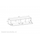 OTERLO TV-meubel 135cm Marmer-look , Zwevend TV-kast