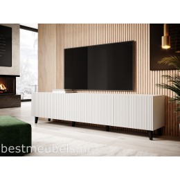 PRAVIA TV-meubel 200cm Mat Wit