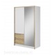 SOLDEA 130 Kledingkast met spiegel, Eiken Artisan