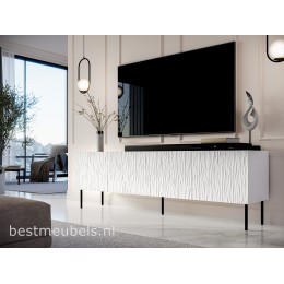 JENA TV-meubel 190cm Mat Wit , TV-Kast