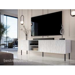 JENA 1 TV-meubel 190cm Mat Wit , TV-Kast